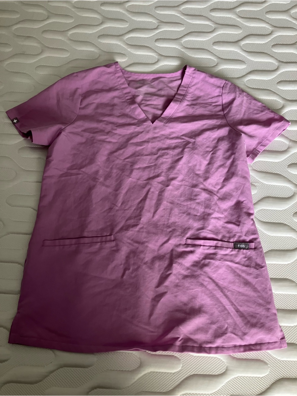 Figs 3-pocket scrub top Dusk size XS